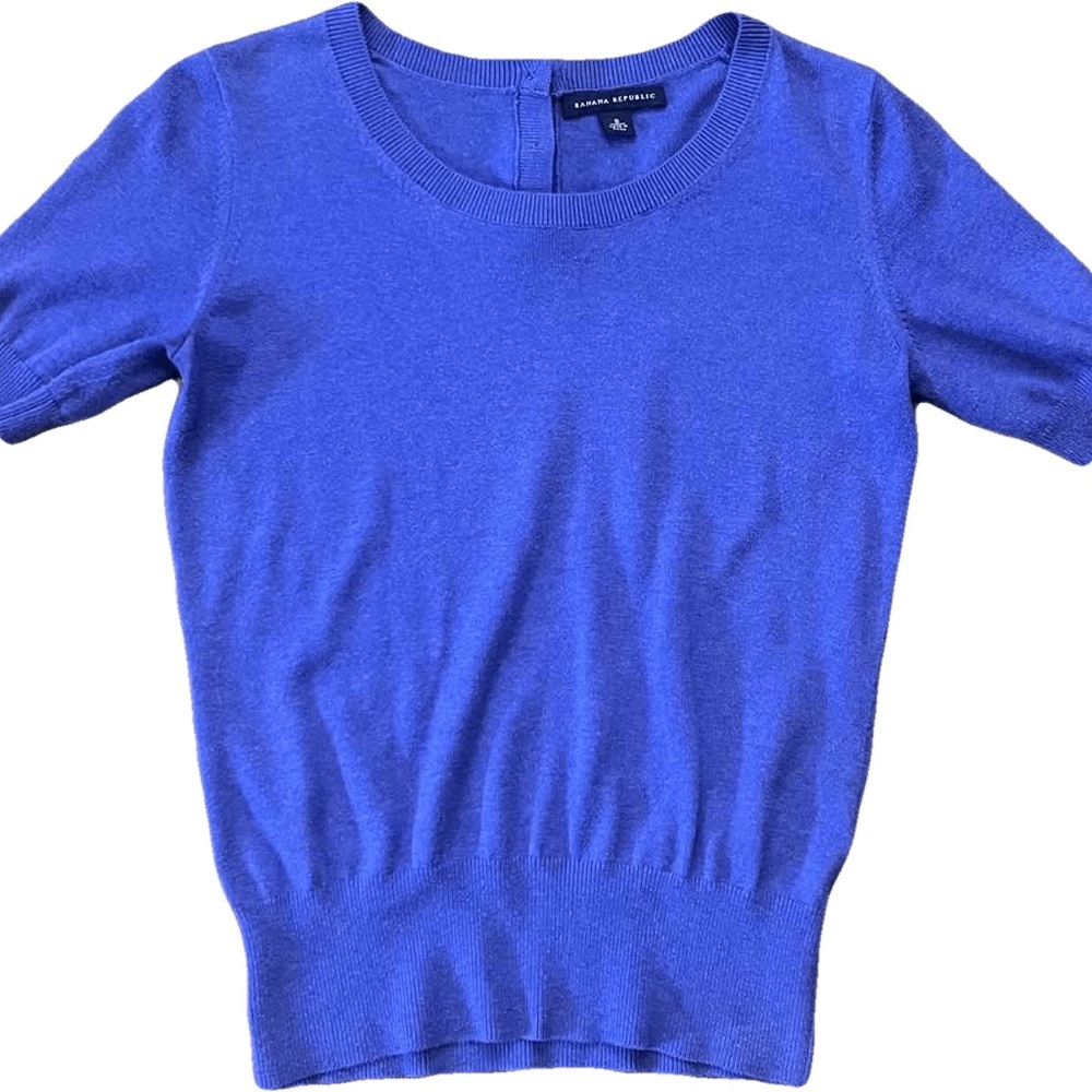 Banana Republic Violet Knit Top